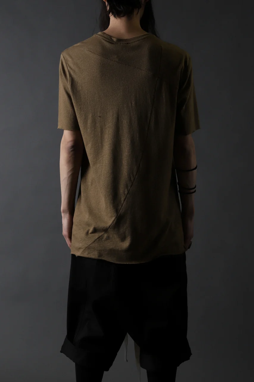 thomkrom CROSS BACK T-SHIRT (HONEY) - Image 16