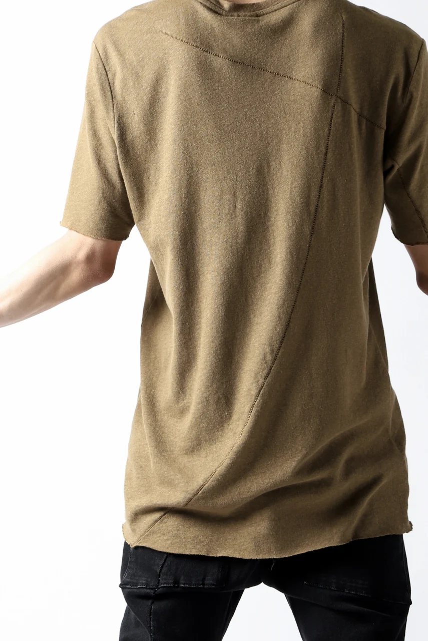 thomkrom CROSS BACK T-SHIRT (HONEY) - Image 17