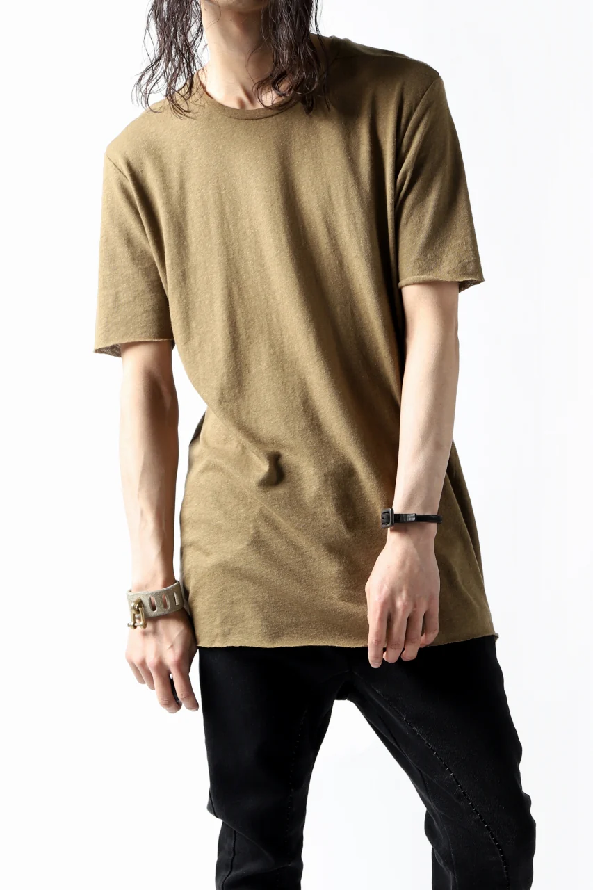 thomkrom CROSS BACK T-SHIRT (HONEY) - Image 6