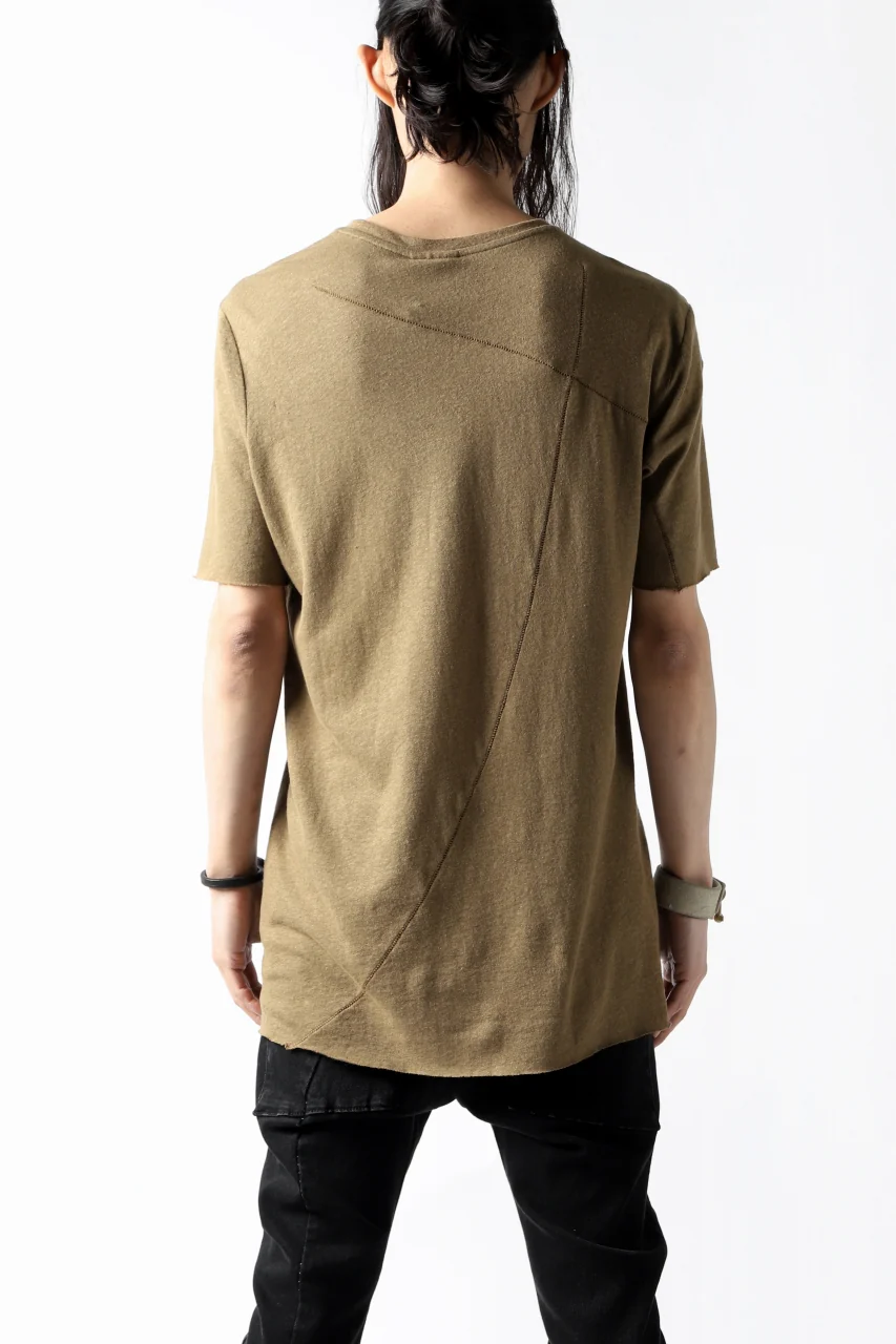 thomkrom CROSS BACK T-SHIRT (HONEY) - Image 8