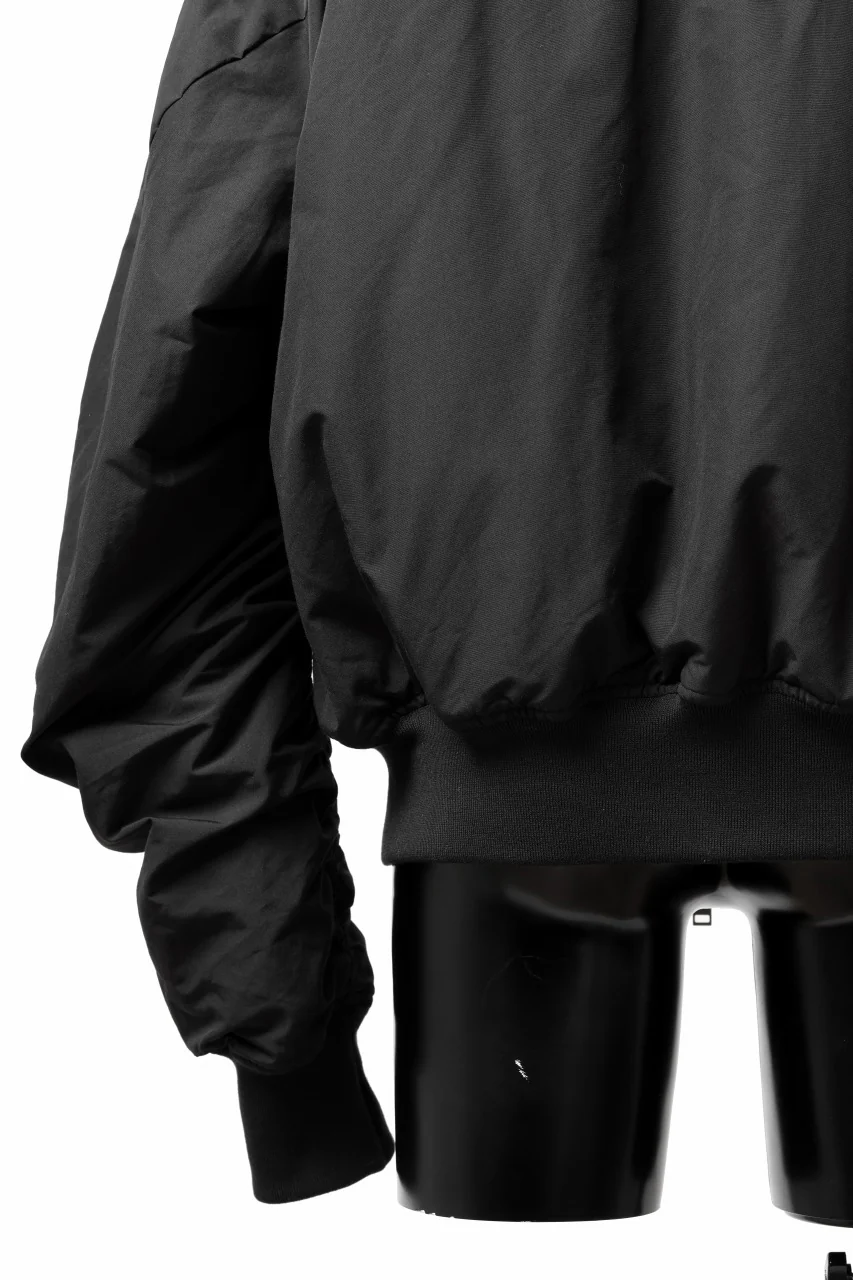 thom/krom FLIGHT BOMBER JACKET / WARM PADDED (BLACK) - Image 22