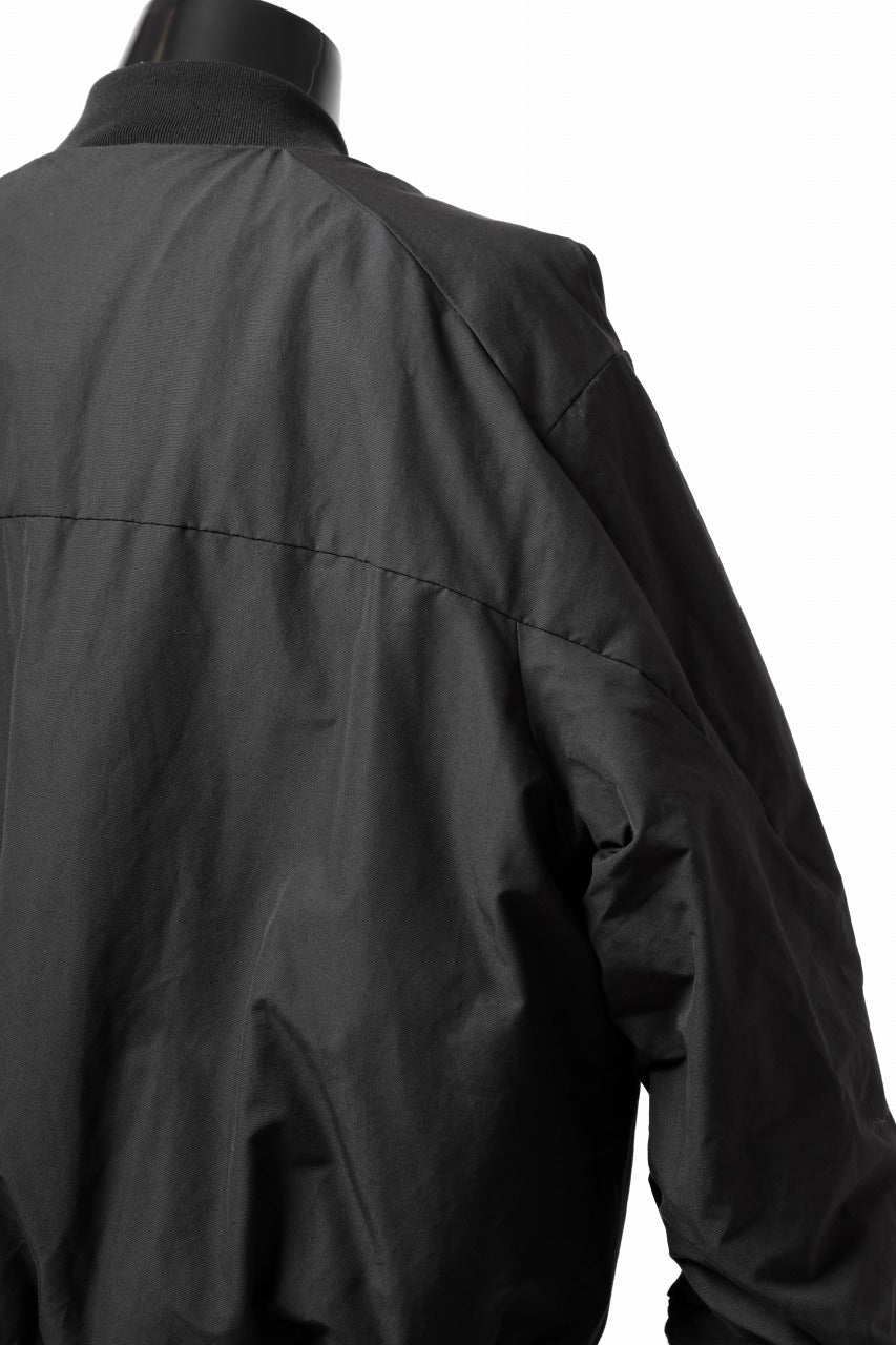 thom/krom FLIGHT BOMBER JACKET / WARM PADDED (BLACK) - Image 23