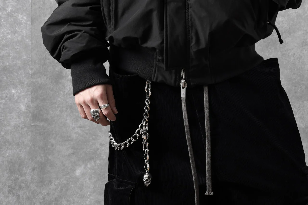 thom/krom FLIGHT BOMBER JACKET / WARM PADDED (BLACK) - Image 66