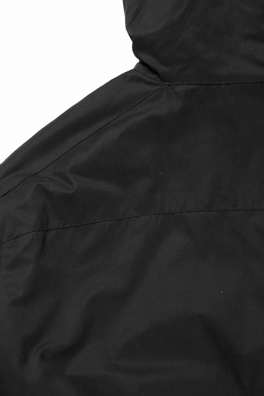 thom/krom HOODIE SHORT JACKET / WARM PADDED (BLACK) - Image 16