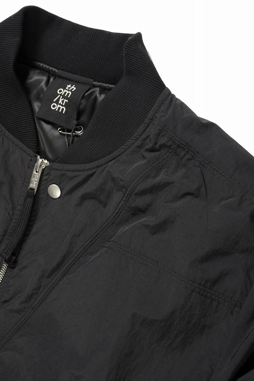 thom/krom MA-1 BOMBER JACKET / WARM PADDED (BLACK) - Image 10