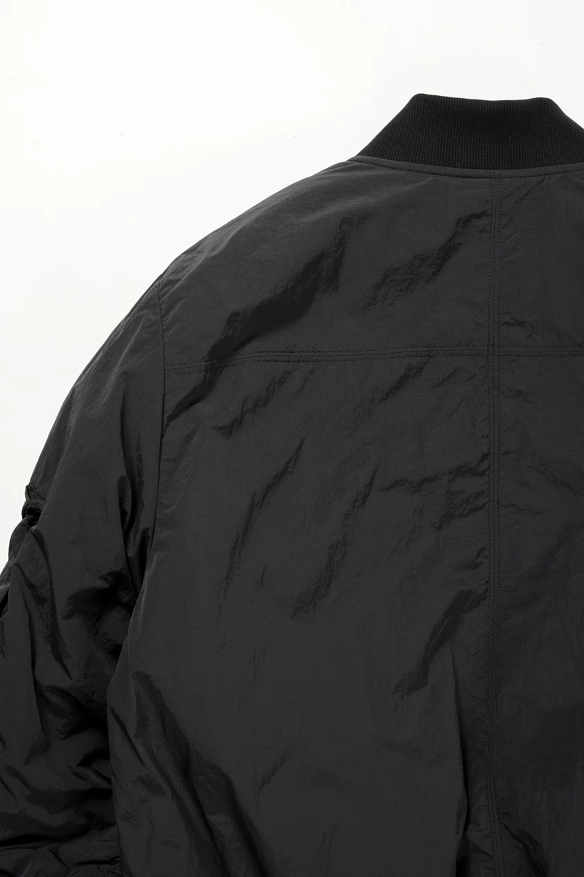 thom/krom MA-1 BOMBER JACKET / WARM PADDED (BLACK) - Image 15