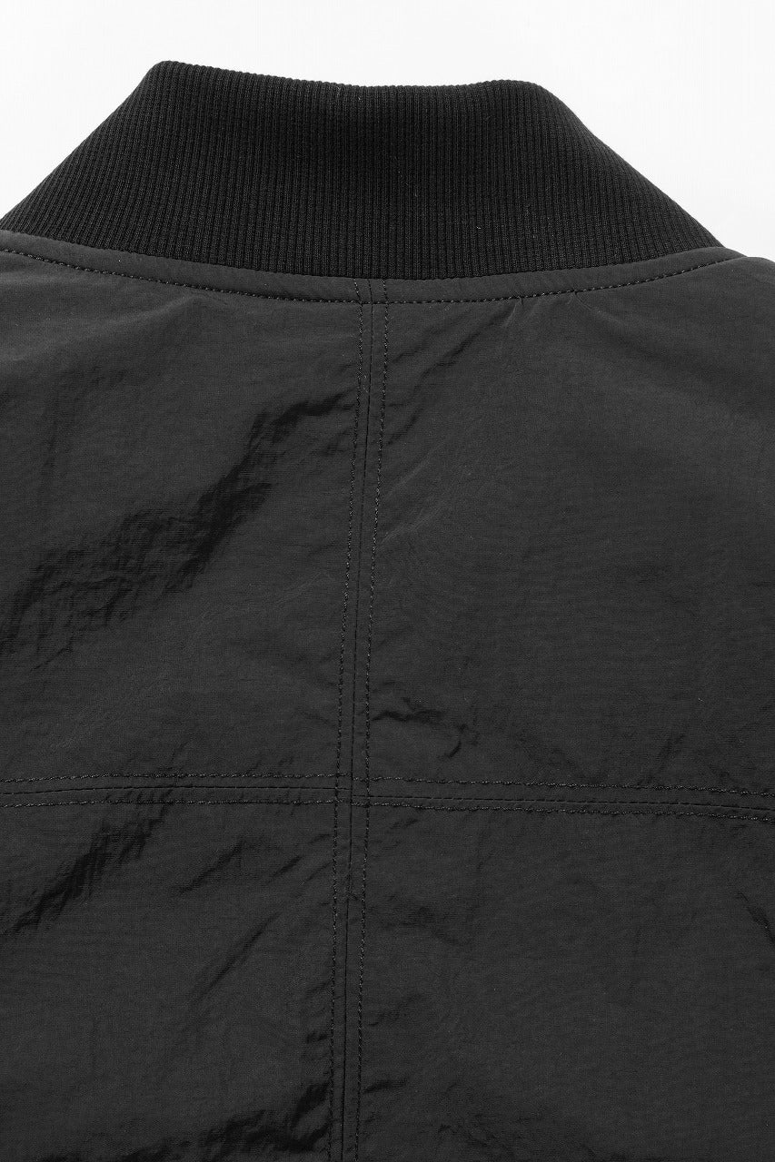 thom/krom MA-1 BOMBER JACKET / WARM PADDED (BLACK) - Image 17