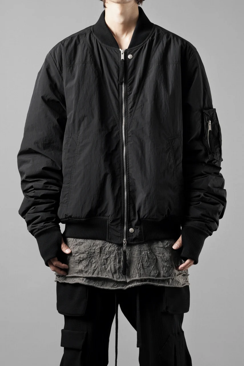 thom/krom MA-1 BOMBER JACKET / WARM PADDED (BLACK) - Image 18