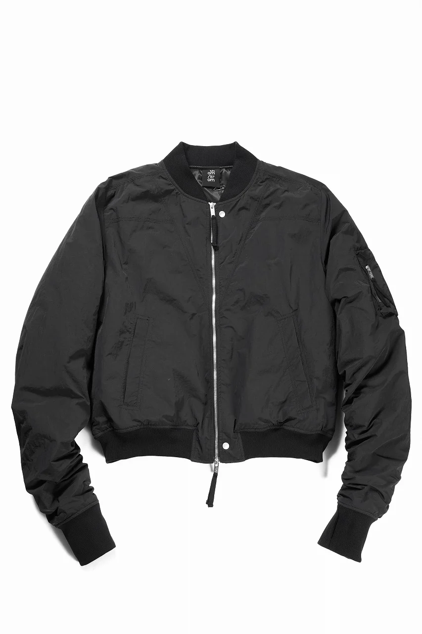 thom/krom MA-1 BOMBER JACKET / WARM PADDED (BLACK) - Image 2