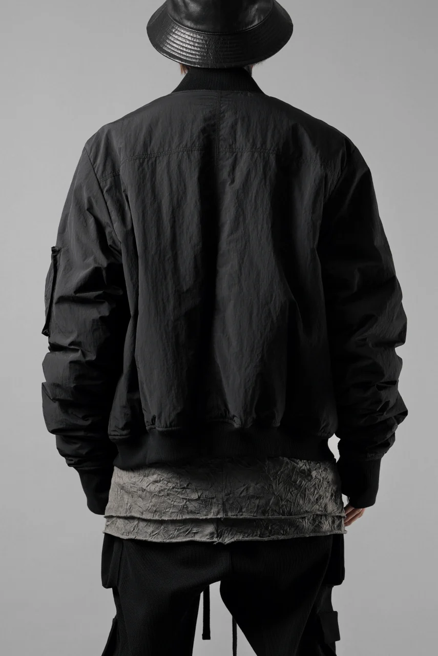 thom/krom MA-1 BOMBER JACKET / WARM PADDED (BLACK) - Image 22