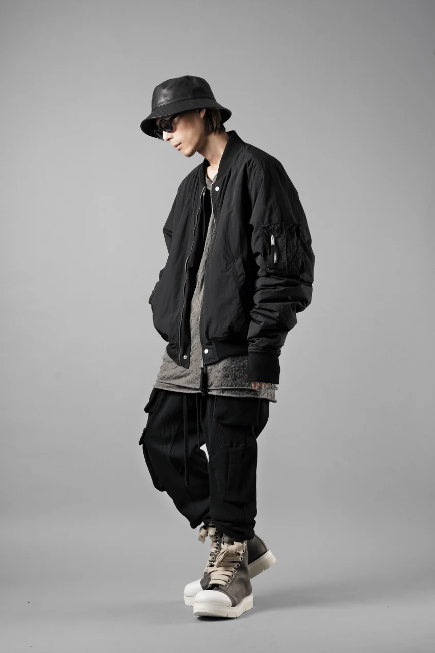 thom/krom MA-1 BOMBER JACKET / WARM PADDED (BLACK) - Image 23
