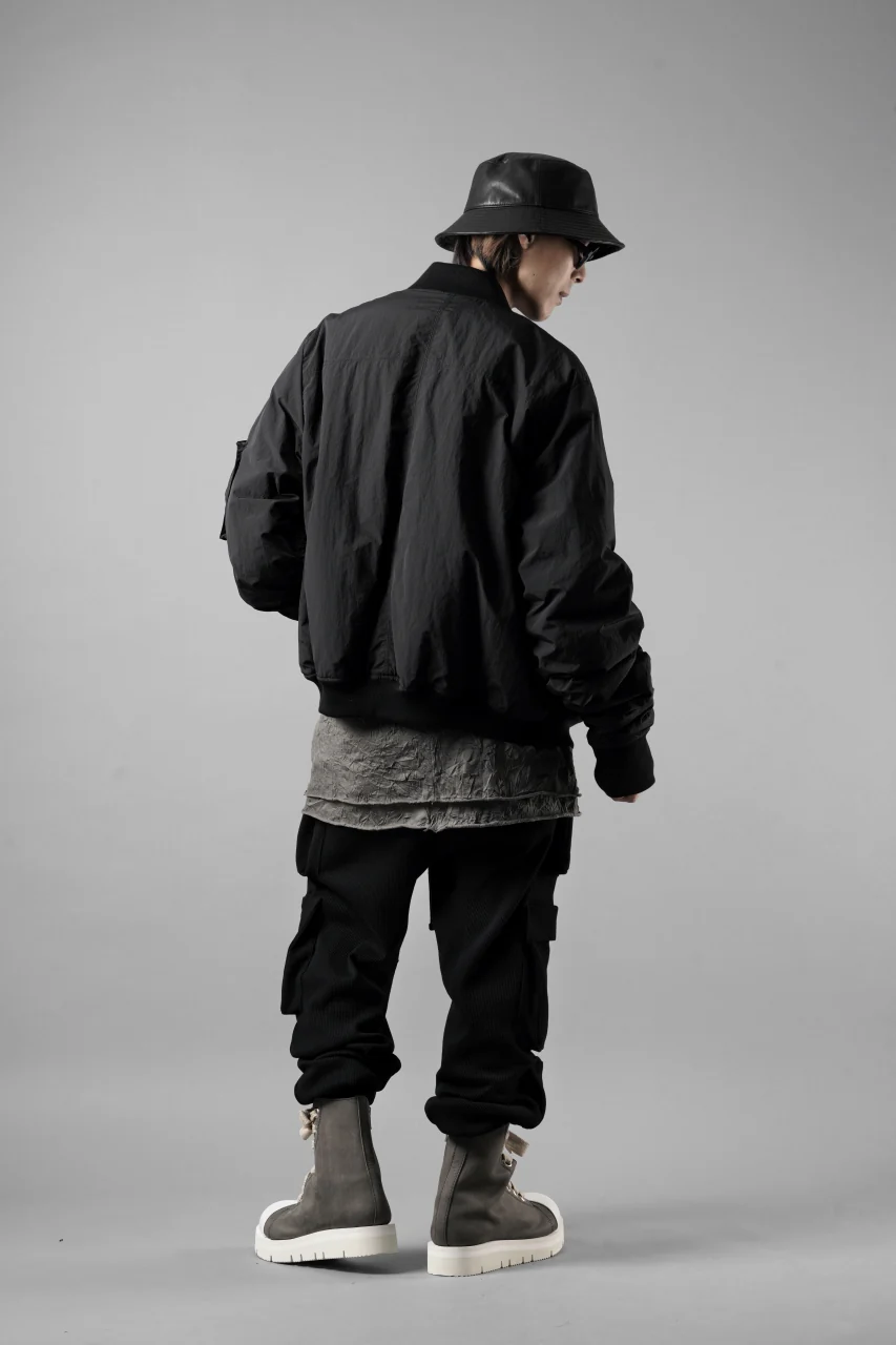 thom/krom MA-1 BOMBER JACKET / WARM PADDED (BLACK) - Image 25