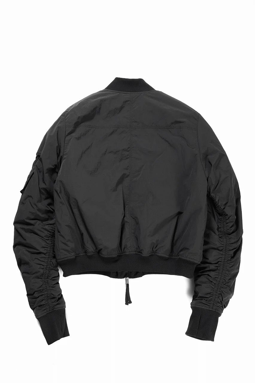 thom/krom MA-1 BOMBER JACKET / WARM PADDED (BLACK) - Image 3