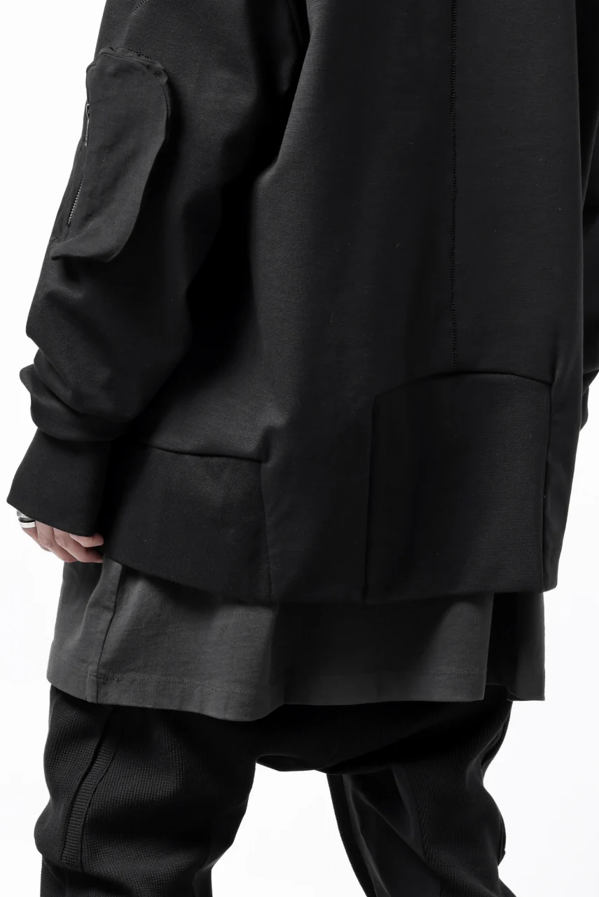 thom/krom MA-1 JACKET / ELASTIC COTTON (BLACK) - Image 27