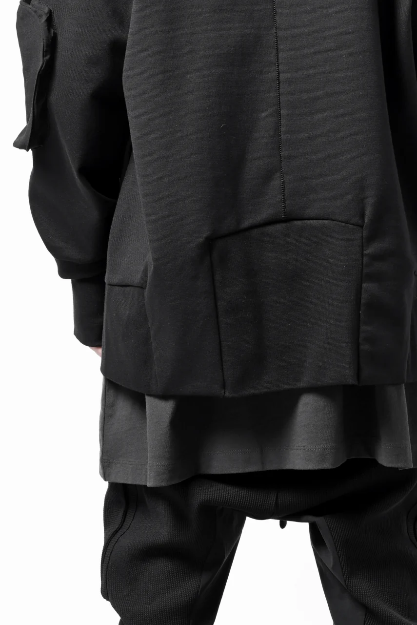 thom/krom MA-1 JACKET / ELASTIC COTTON (BLACK) - Image 28