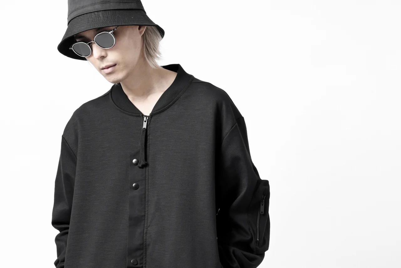 thom/krom MA-1 JACKET / ELASTIC COTTON (BLACK) - Image 38