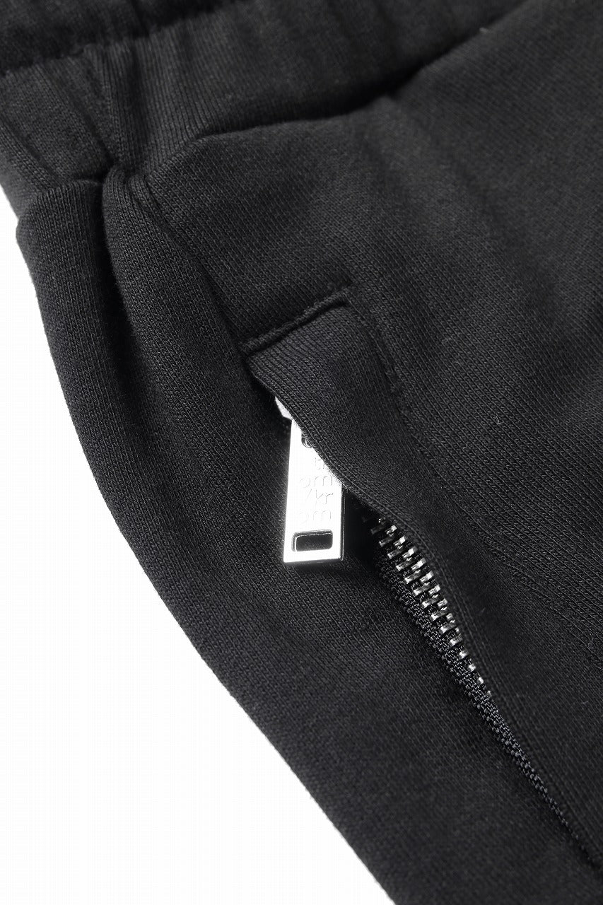 thom/krom MATMIX CARGO TROUSERS / STRUCTURED SOFT JERSEY (BLACK) - Image 10