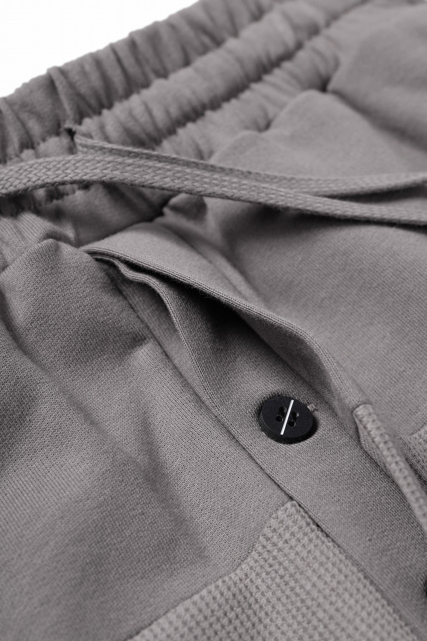 thom/krom MATMIX CARGO TROUSERS / STRUCTURED SOFT JERSEY (ROCK) - Image 10