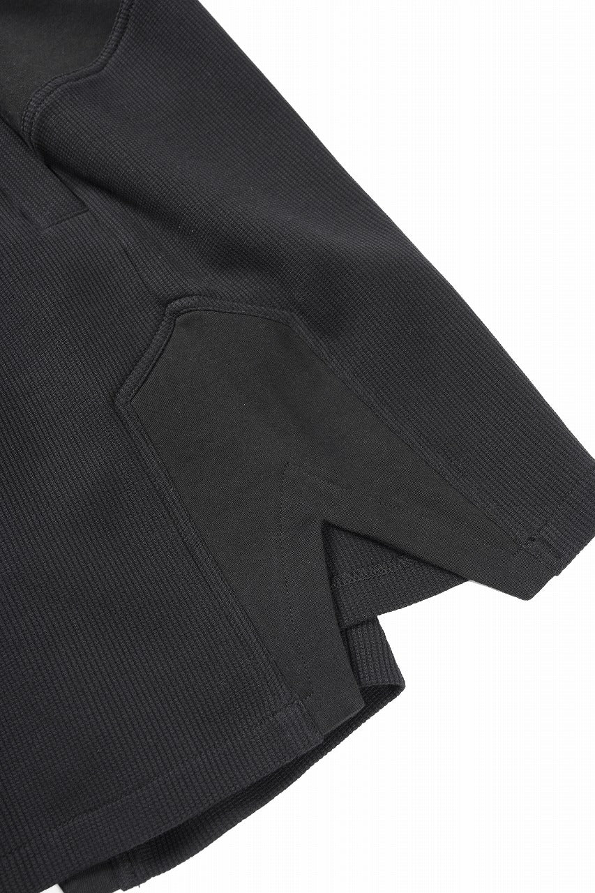 thom/krom MATMIX SHORTS / STRUCTURED SOFT JERSEY (BLACK) - Image 9