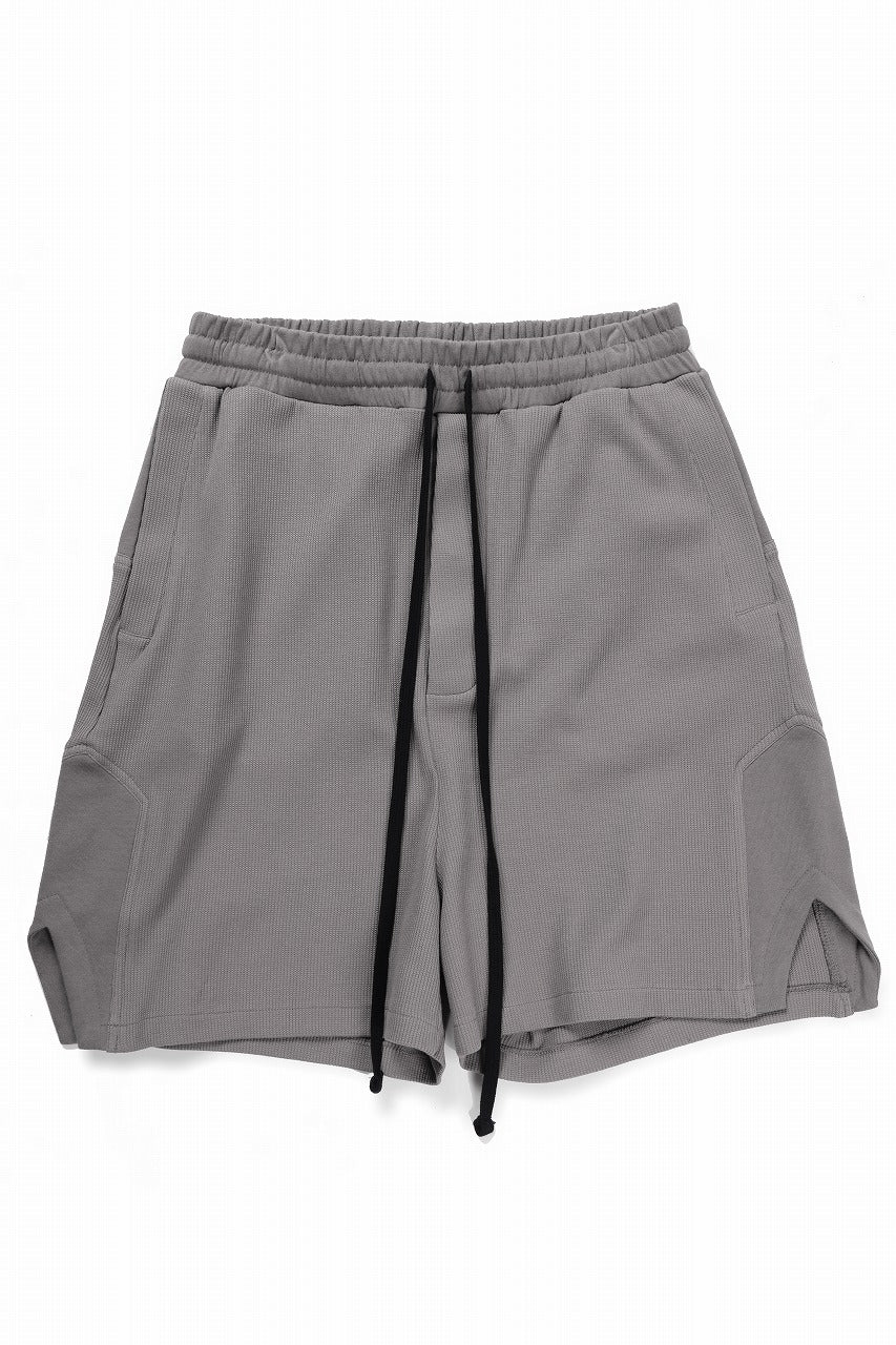 thom/krom MATMIX SHORTS / STRUCTURED SOFT JERSEY (ROCK) - Image 2