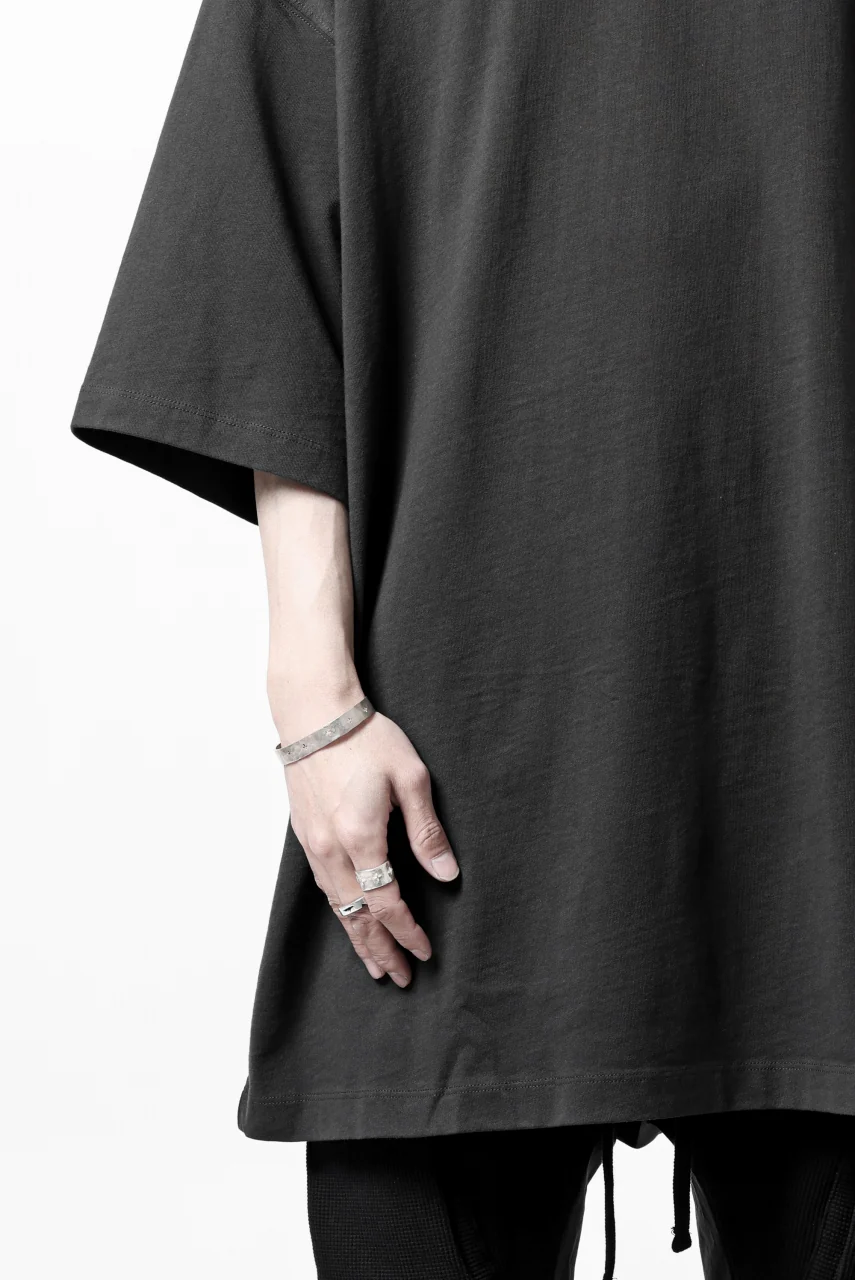 thom/krom OVER SIZED T-SHIRT / ORGANIC COTTON (GRAPHITE) - Image 17