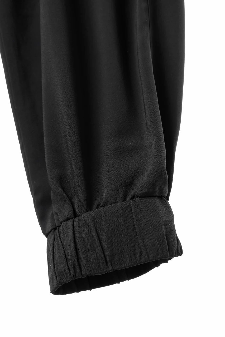 thom/krom RELAXED FIT CARGO TROUSERS / ELASTIC VISCOSE (BLACK) - Image 17