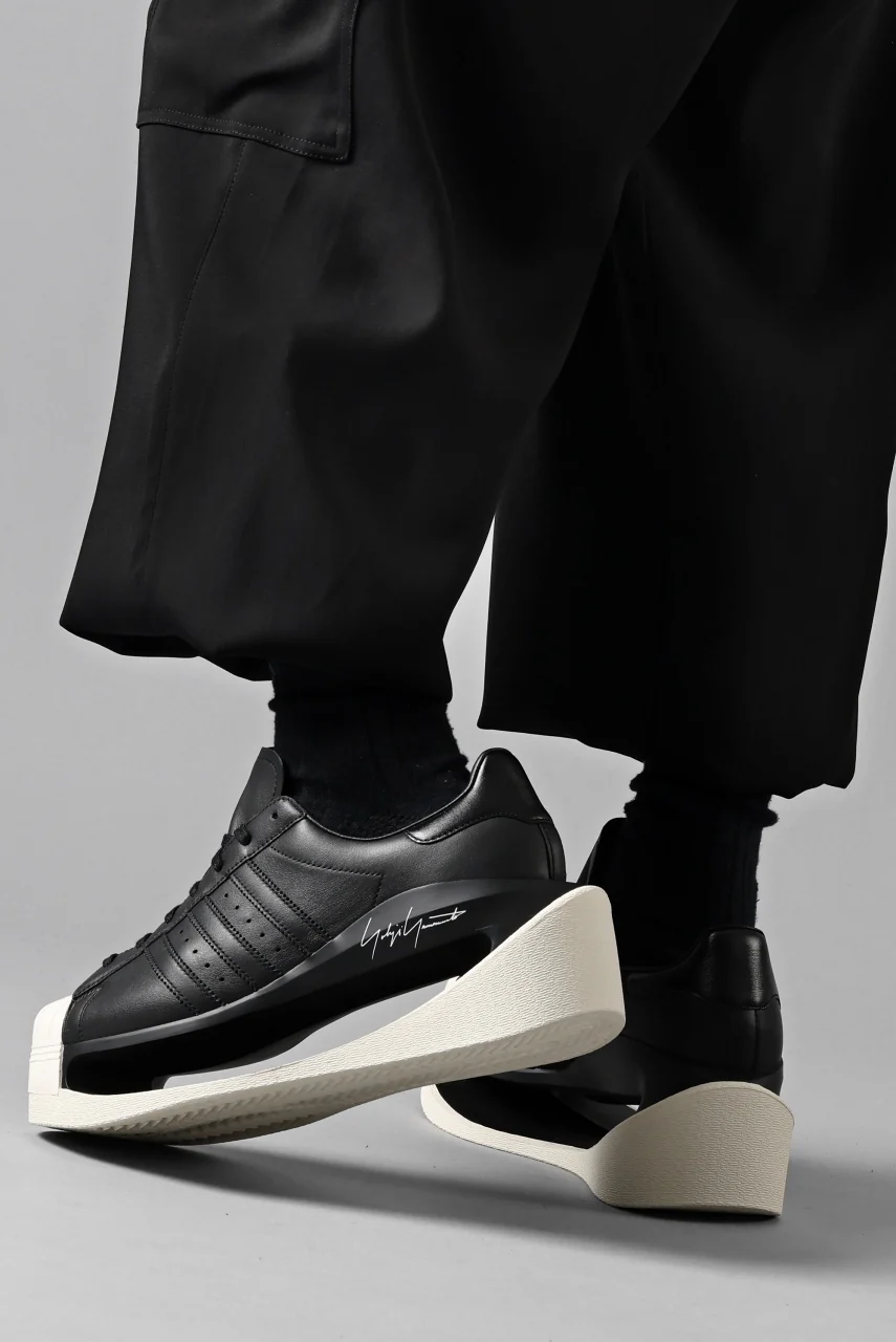 thom/krom RELAXED FIT CARGO TROUSERS / ELASTIC VISCOSE (BLACK) - Image 23