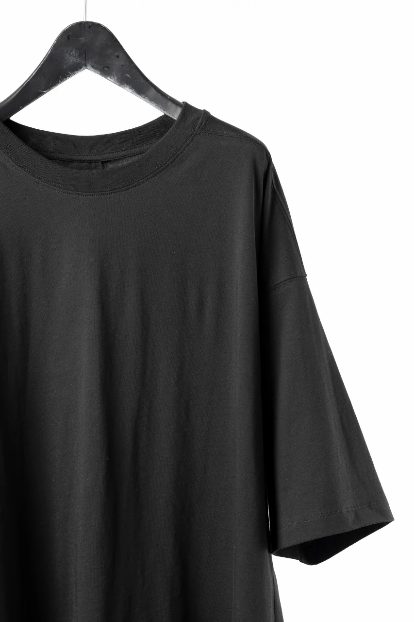thom/krom RELAXED FIT SHORT SLEEVE TEE / COTTON JERSEY (BLACK) - Image 10