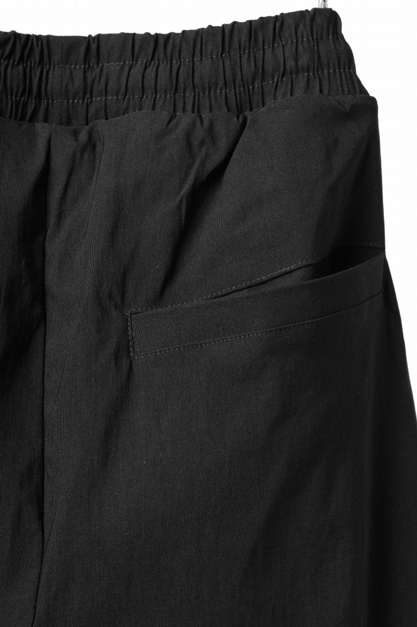 thom/krom SIDE LINE JOGGER PANTS / ELASTIC VISCOSE NYLON (BLACK) - Image 20