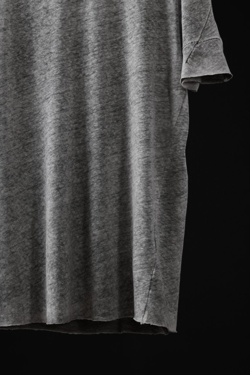 thom/krom SLIM FIT SHORT SLEEVE TEE / LINEN COTTON JERSEY (CREAM T10) - Image 11