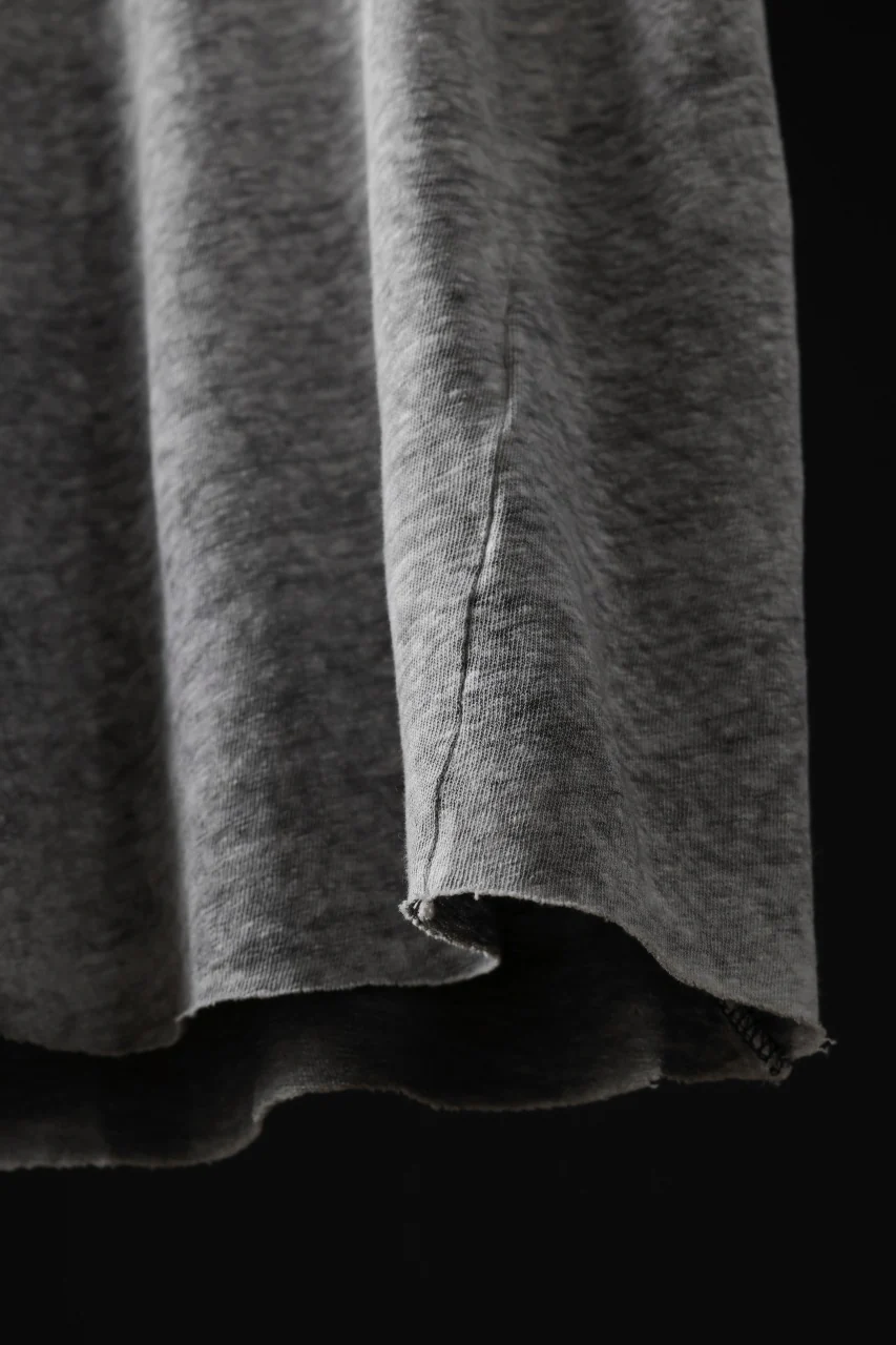 thom/krom SLIM FIT SHORT SLEEVE TEE / LINEN COTTON JERSEY (CREAM T10) - Image 15