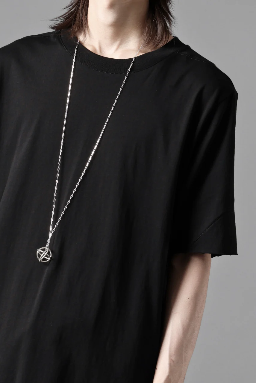 thom/krom STITCHING BASIC FIT T-SHIRT / SILKY COTTON JERSEY (BLACK) - Image 19