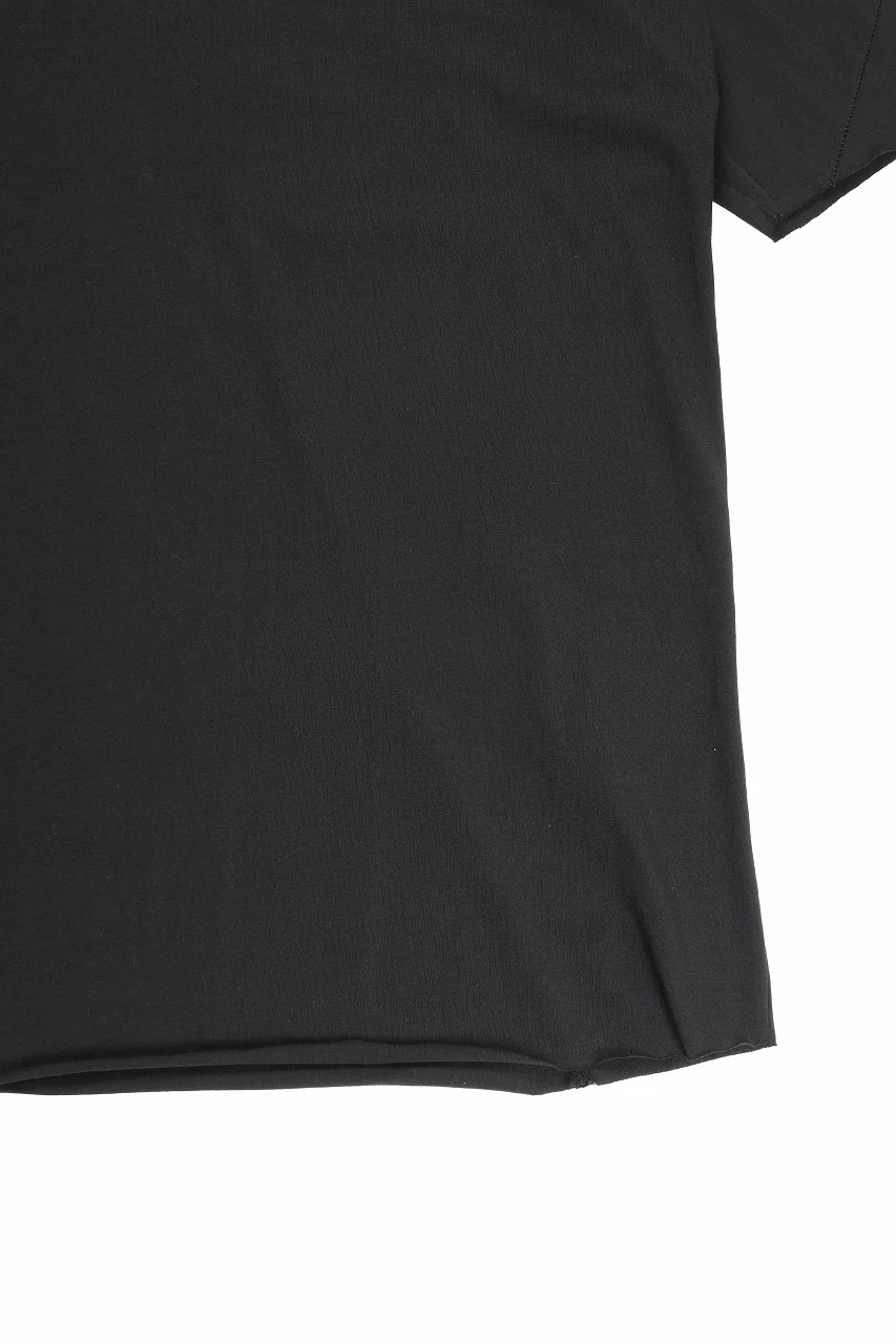 thom/krom STITCHING BASIC FIT T-SHIRT / SILKY COTTON JERSEY (BLACK) - Image 6