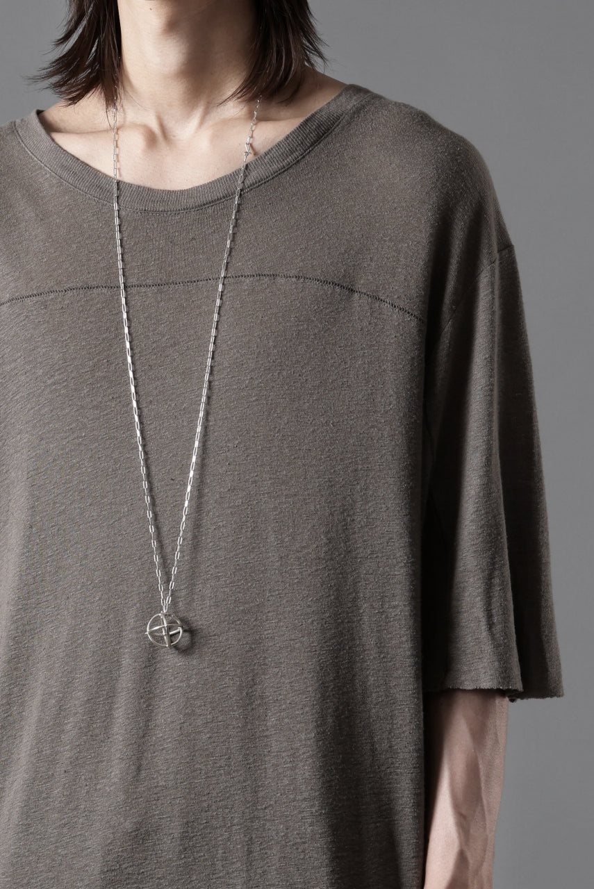 thom/krom SMOOTH FIT T-SHIRT / VISCOSE LINEN JERSEY (ROCK) - Image 20