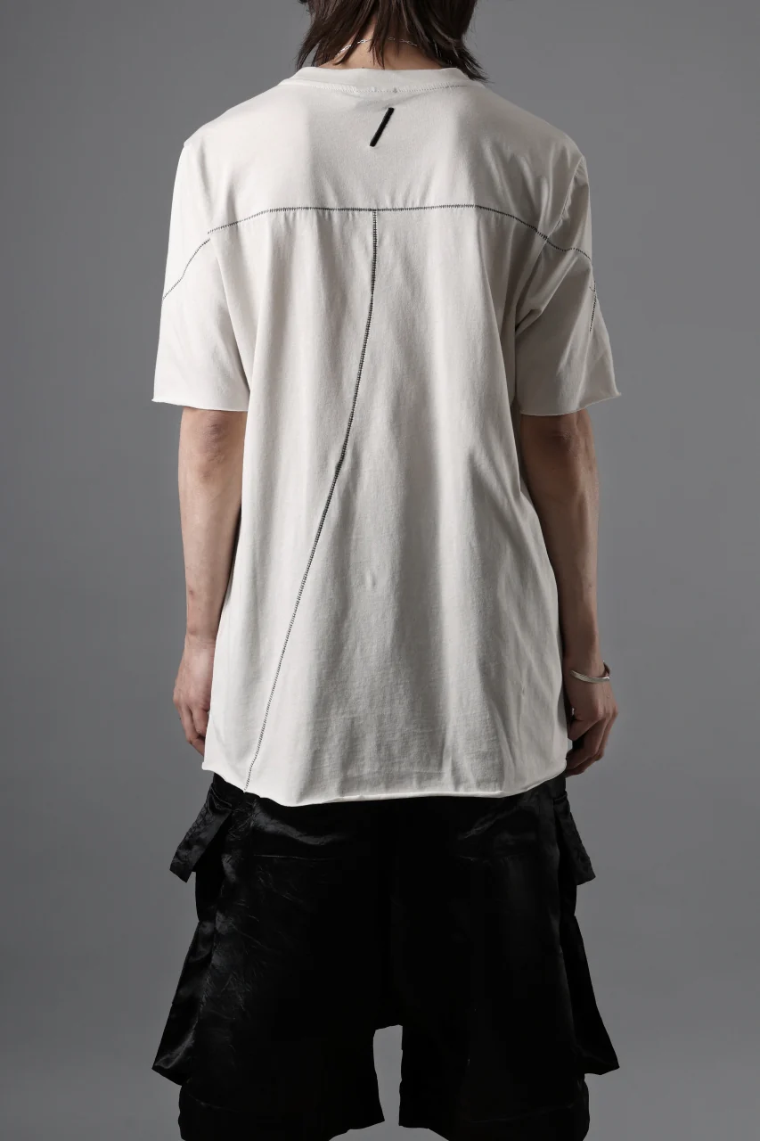 thom/krom STITCHING BASIC FIT T-SHIRT / SILKY COTTON JERSEY (DUNE) - Image 13
