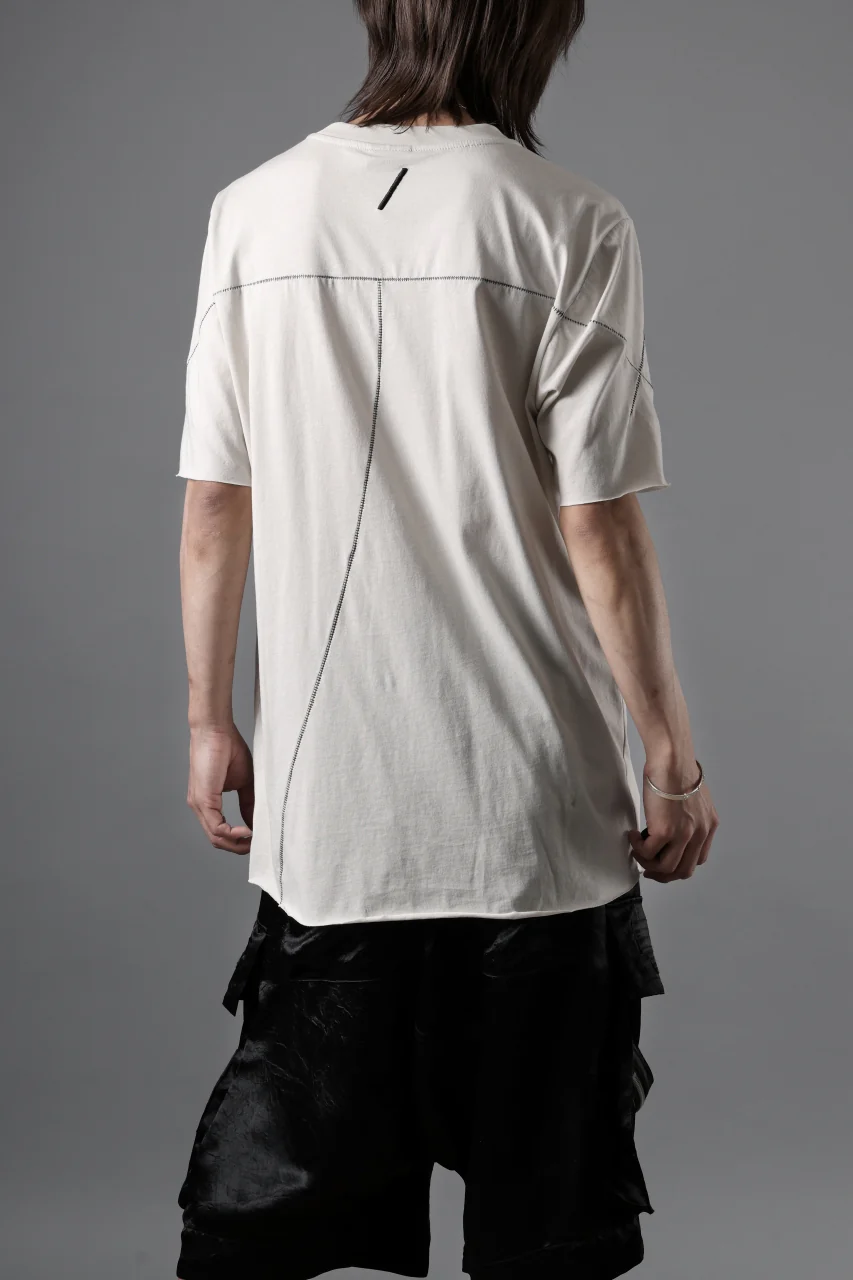 thom/krom STITCHING BASIC FIT T-SHIRT / SILKY COTTON JERSEY (DUNE) - Image 16