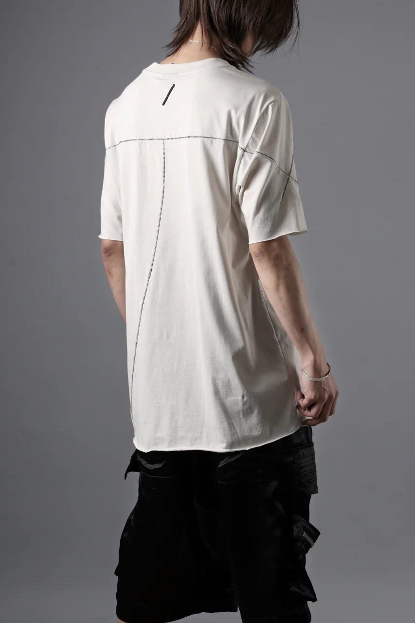 thom/krom STITCHING BASIC FIT T-SHIRT / SILKY COTTON JERSEY (DUNE) - Image 17