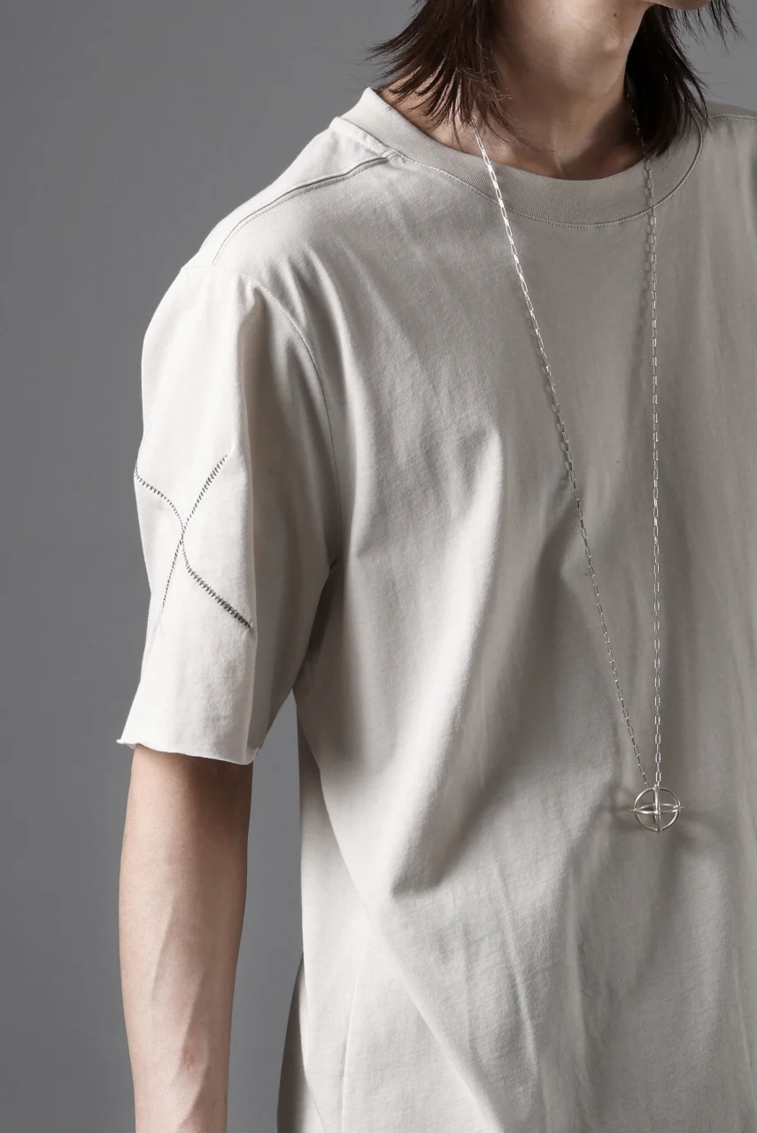 thom/krom STITCHING BASIC FIT T-SHIRT / SILKY COTTON JERSEY (DUNE) - Image 20