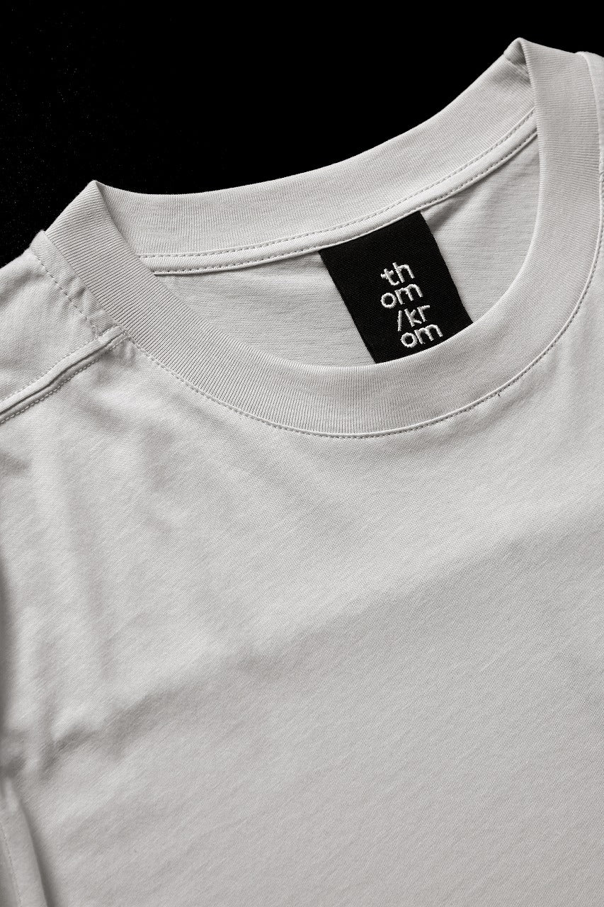 thom/krom STITCHING BASIC FIT T-SHIRT / SILKY COTTON JERSEY (DUNE) - Image 6
