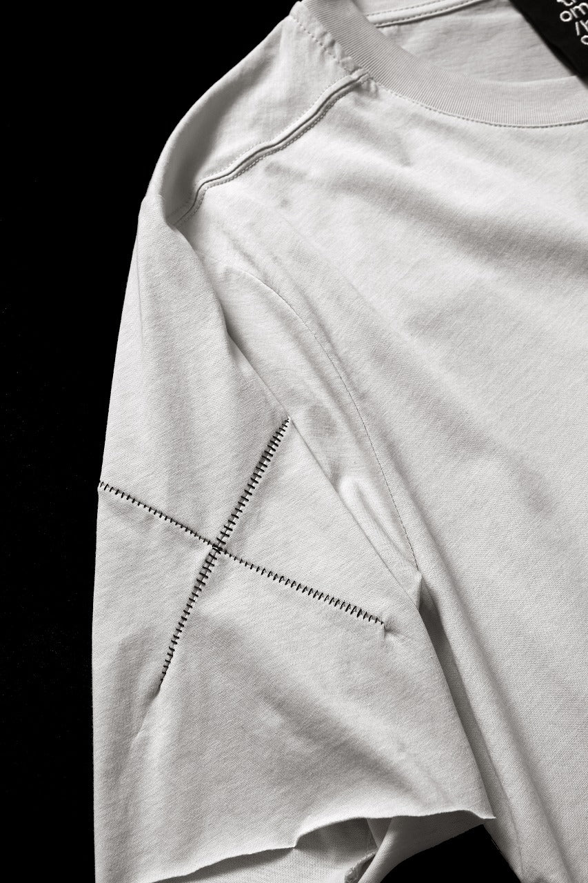 thom/krom STITCHING BASIC FIT T-SHIRT / SILKY COTTON JERSEY (DUNE) - Image 7