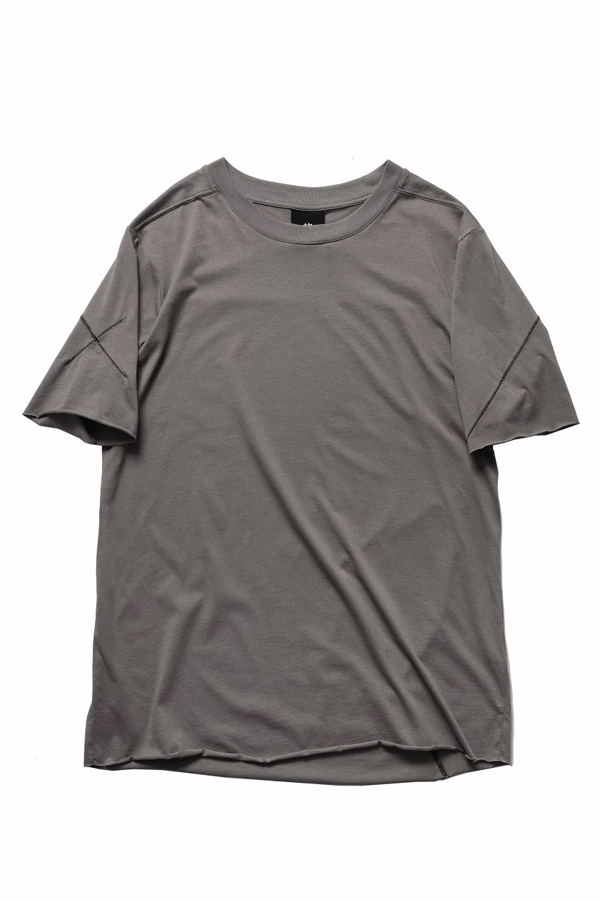 thom/krom STITCHING BASIC FIT T-SHIRT / SILKY COTTON JERSEY (ROCK)