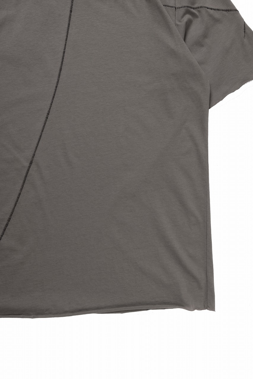 thom/krom STITCHING BASIC FIT T-SHIRT / SILKY COTTON JERSEY (ROCK) - Image 10