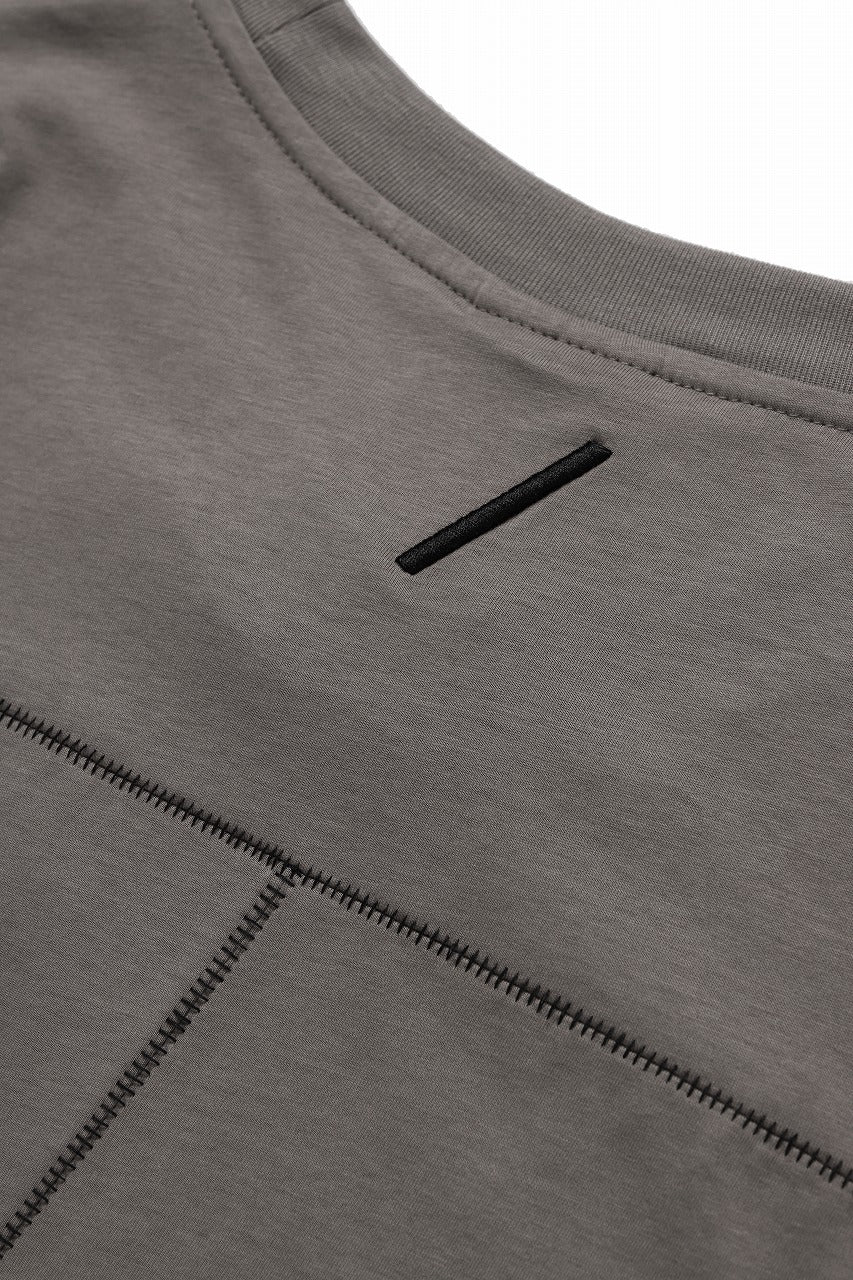 thom/krom STITCHING BASIC FIT T-SHIRT / SILKY COTTON JERSEY (ROCK) - Image 12