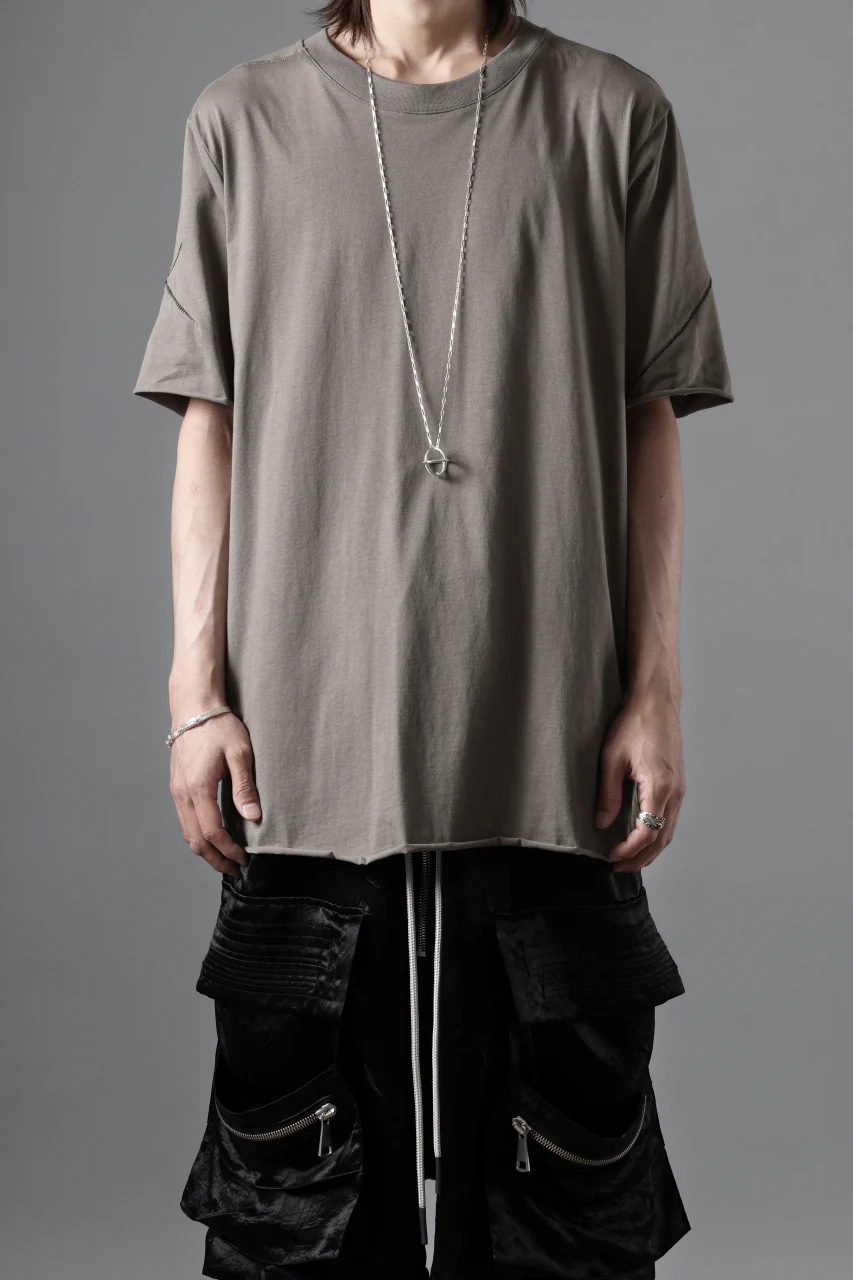 thom/krom STITCHING BASIC FIT T-SHIRT / SILKY COTTON JERSEY (ROCK) - Image 13