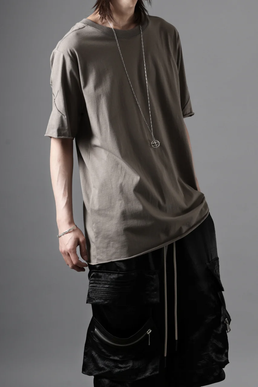 thom/krom STITCHING BASIC FIT T-SHIRT / SILKY COTTON JERSEY (ROCK) - Image 16