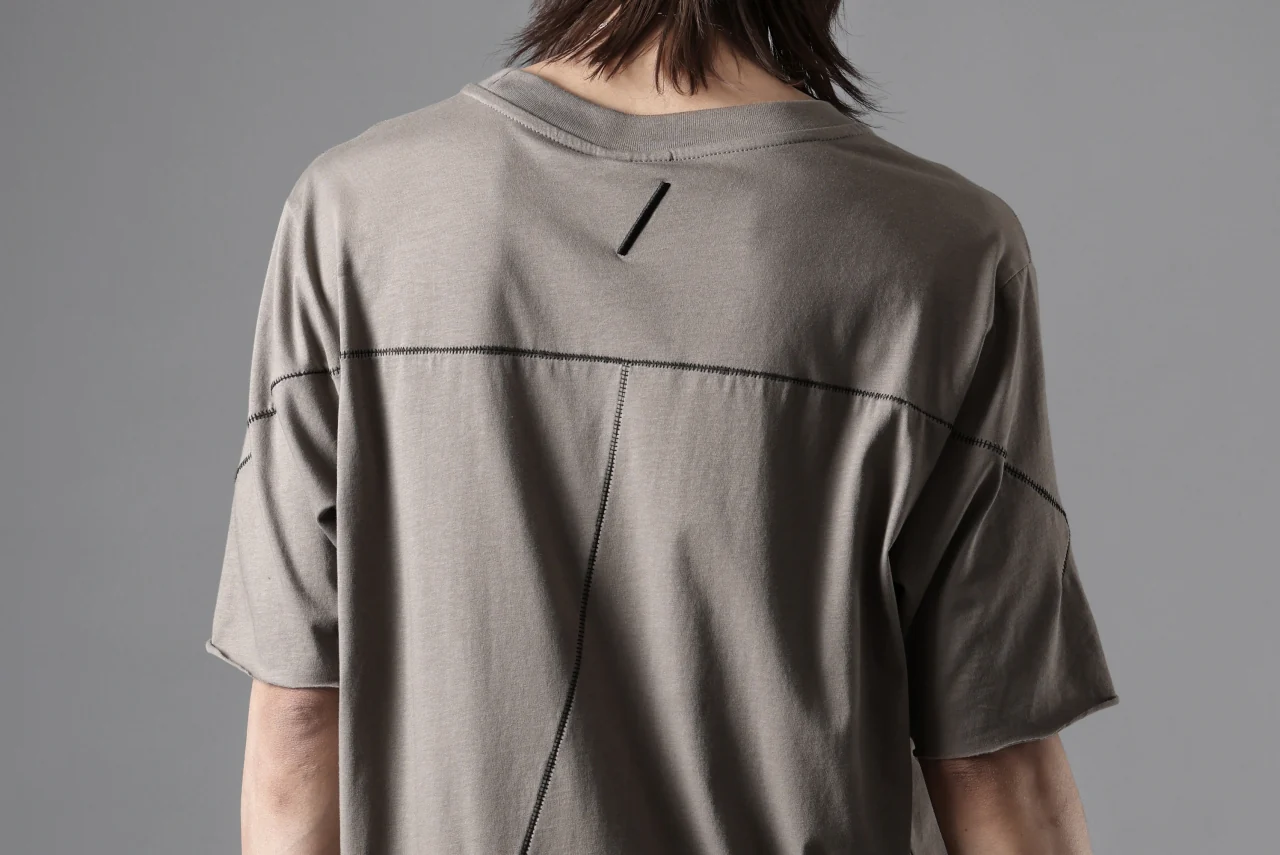 thom/krom STITCHING BASIC FIT T-SHIRT / SILKY COTTON JERSEY (ROCK) - Image 23