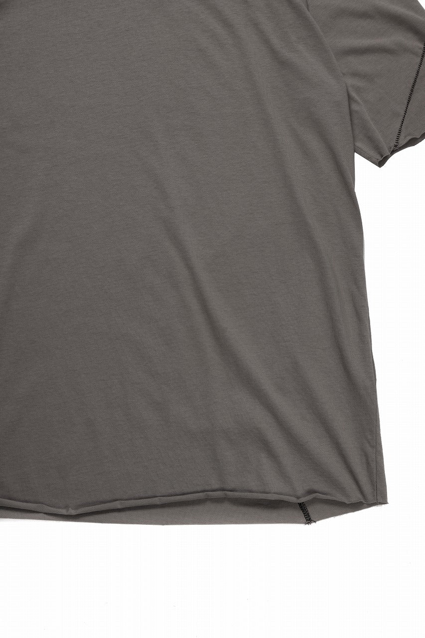 thom/krom STITCHING BASIC FIT T-SHIRT / SILKY COTTON JERSEY (ROCK) - Image 6