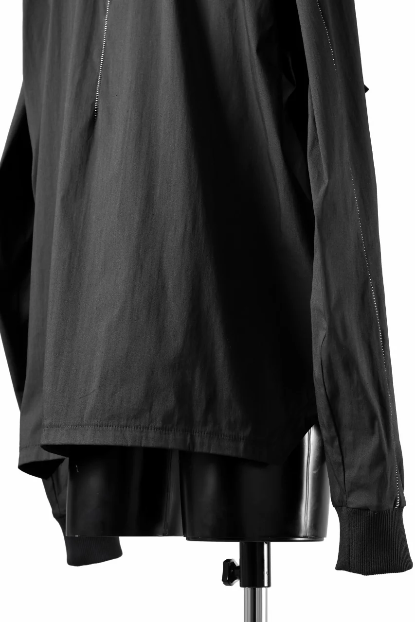 thom/krom WORK POCKET JACKET / ELASTIC COTTON & POLYAMIDE (BLACK) - Image 21