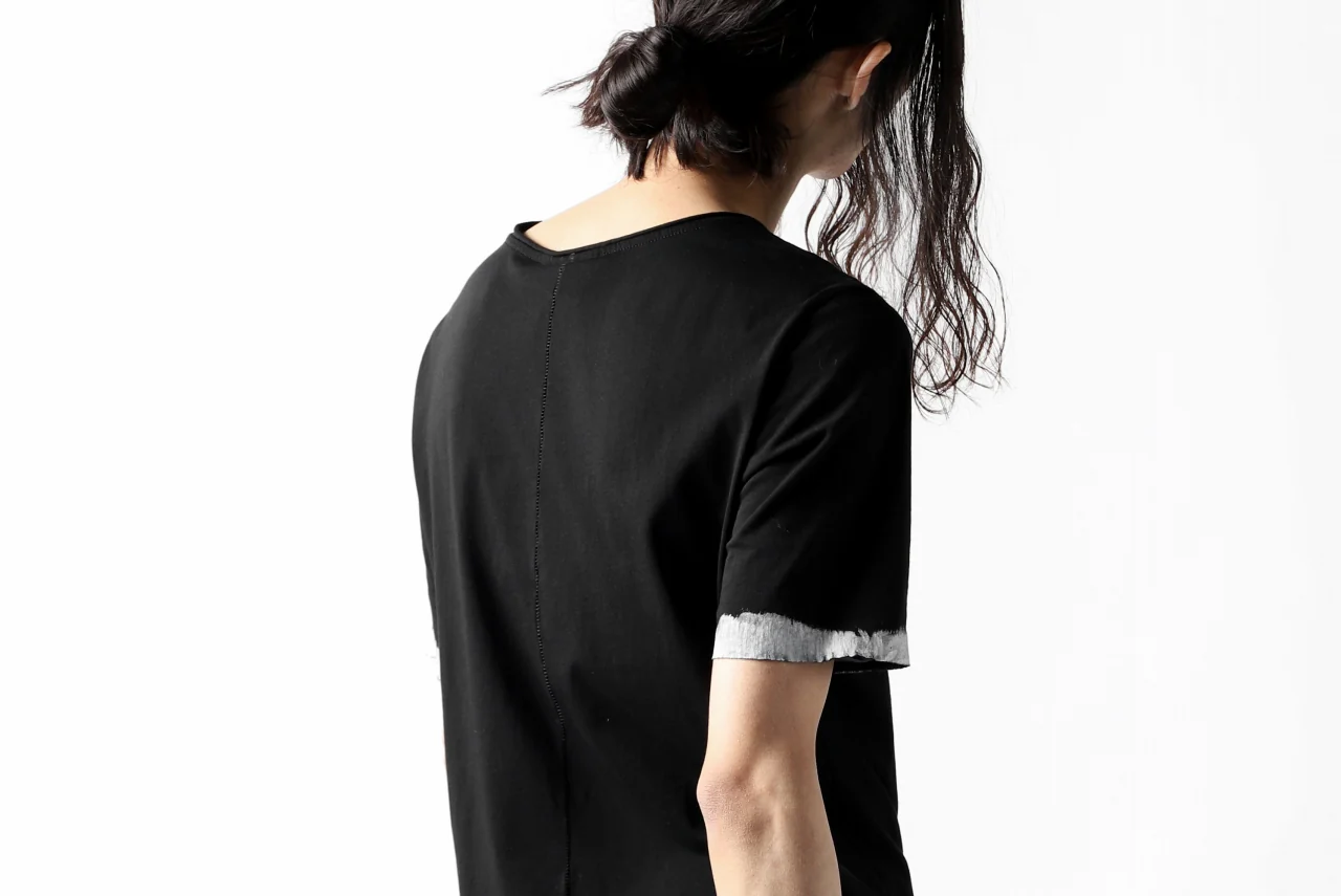 thomkrom BRUSH PAINT END T-SHIRT (BLACK) - Image 12