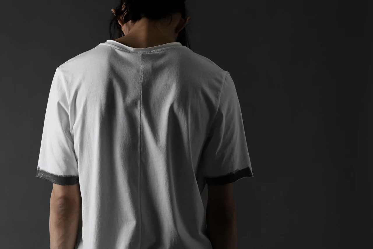 thomkrom BRUSH PAINT END T-SHIRT (OFF WHITE) - Image 21